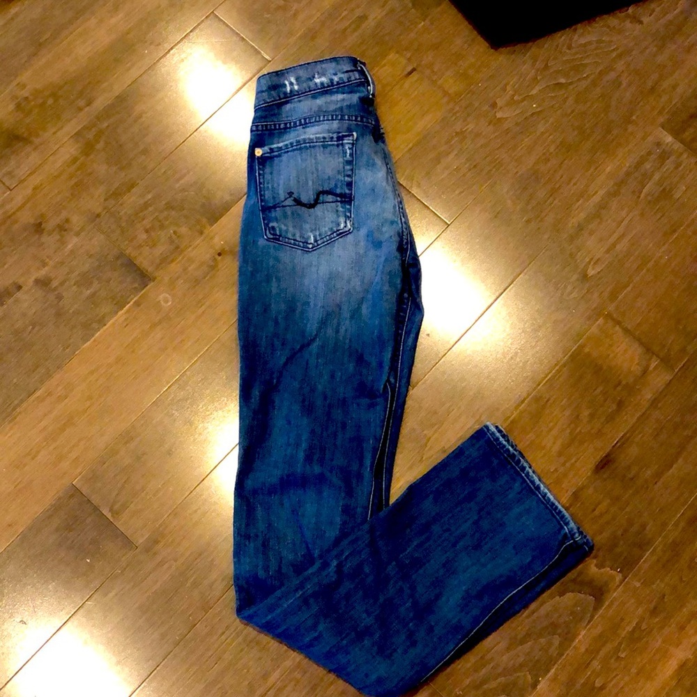 7 washed jeans